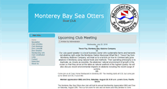Desktop Screenshot of montereybayseaotters.org